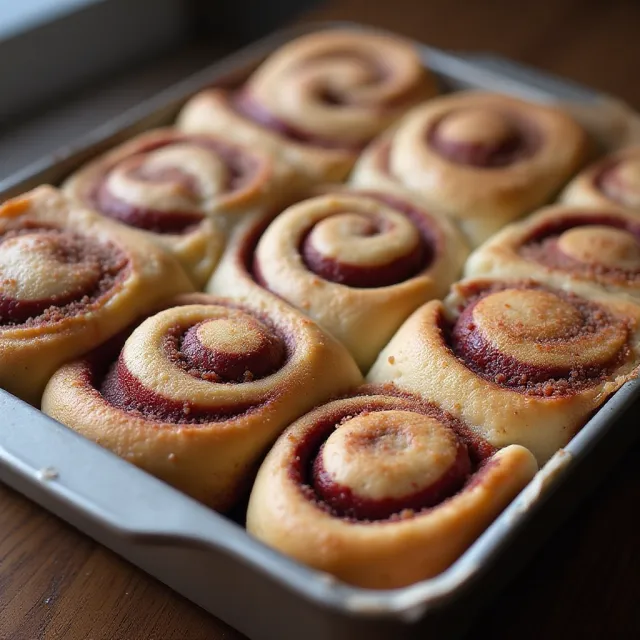 Halloween Zombie Guts Cinnamon Rolls