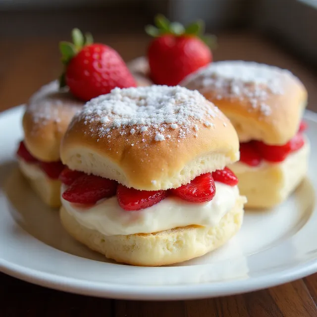 Strawberry Cheesecake Sliders
