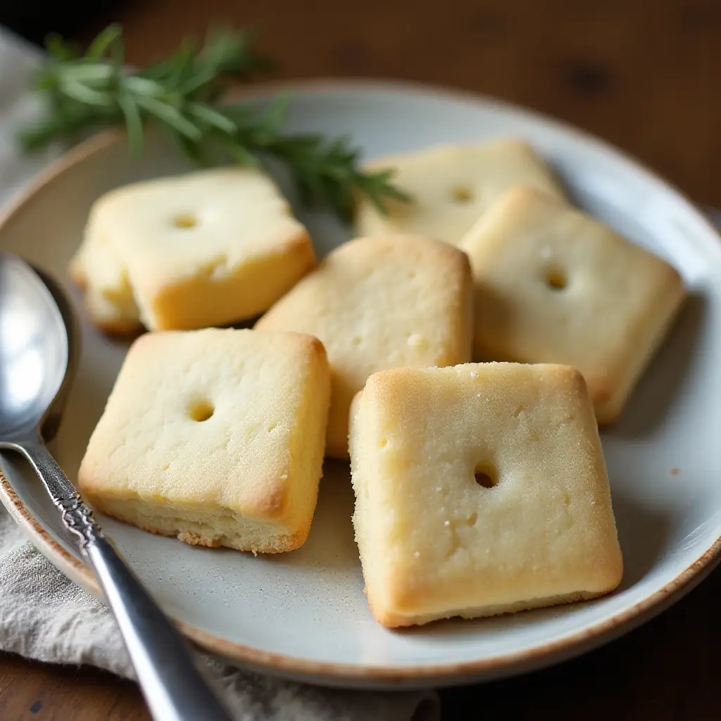 Chef John's Rosemary Shortbread Cookies