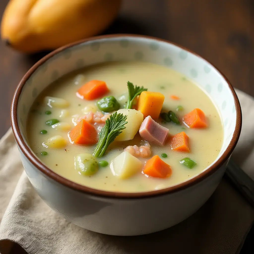 Creamy Ham and Potato Soup