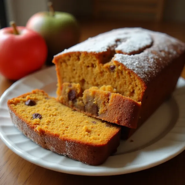 Applesauce Pumpkin Bread