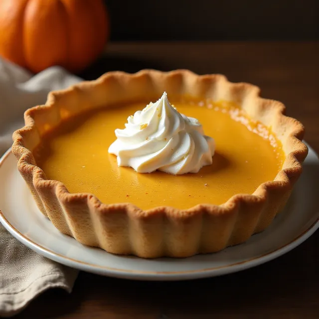 Pumpkin Custard Pie II