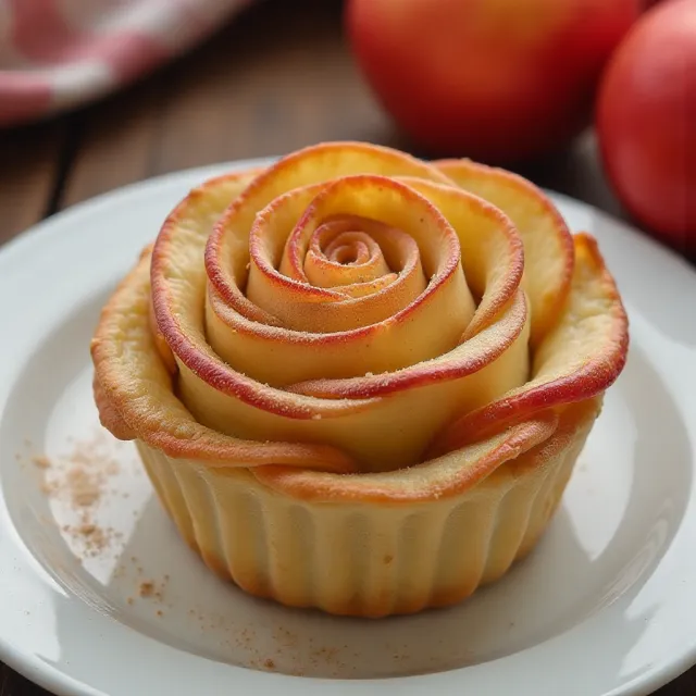 Baked Apple Roses