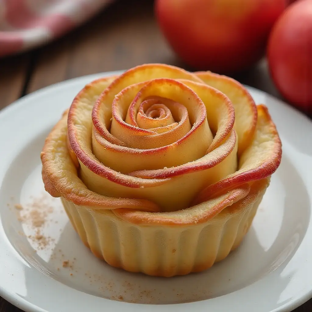 Baked Apple Roses