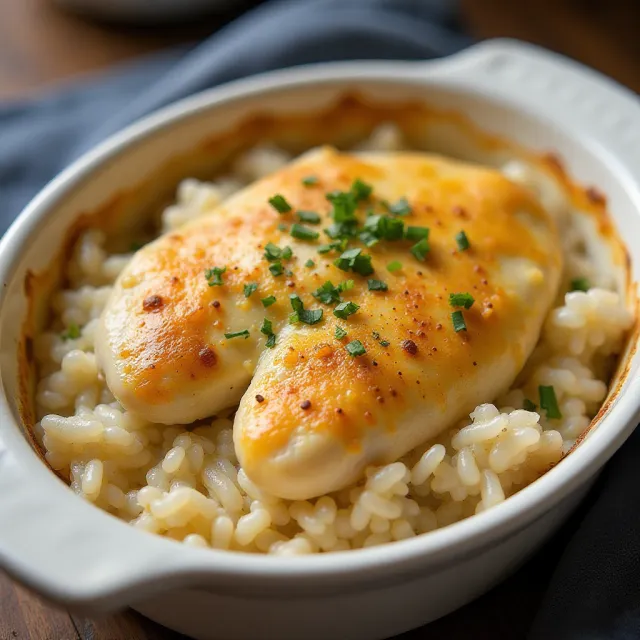 Easy and Delicious Chicken and Rice Casserole
