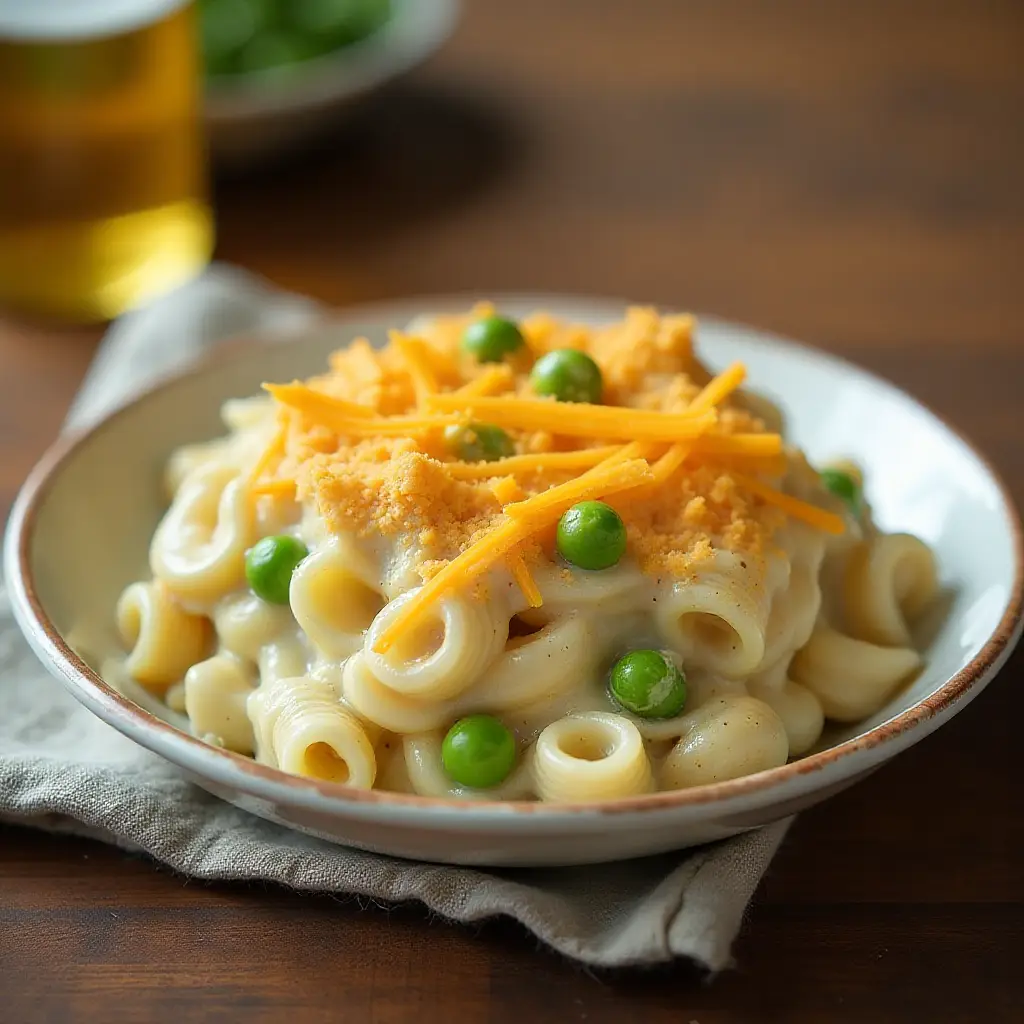 Tuna Noodle Casserole from Scratch