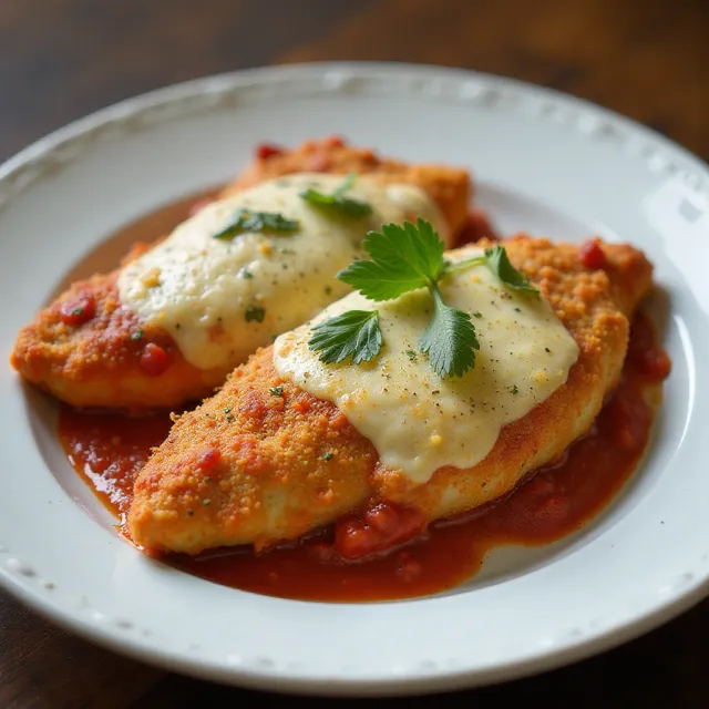 New & Improved Chicken Parmesan