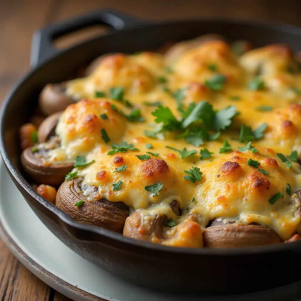 Stuffed Mushroom Dip