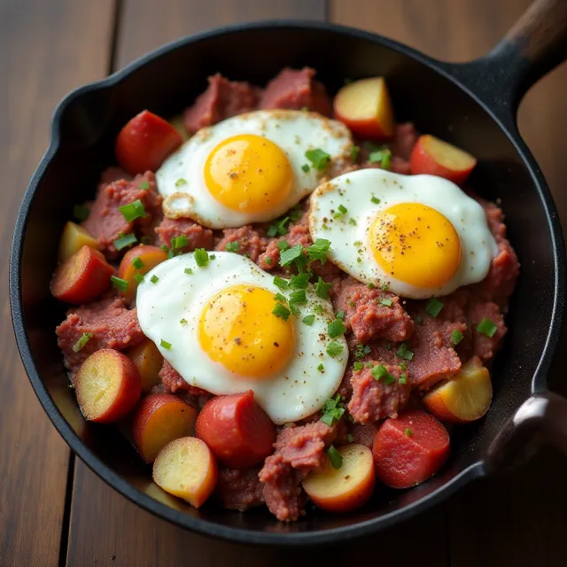 Leftover Corned Beef Hash