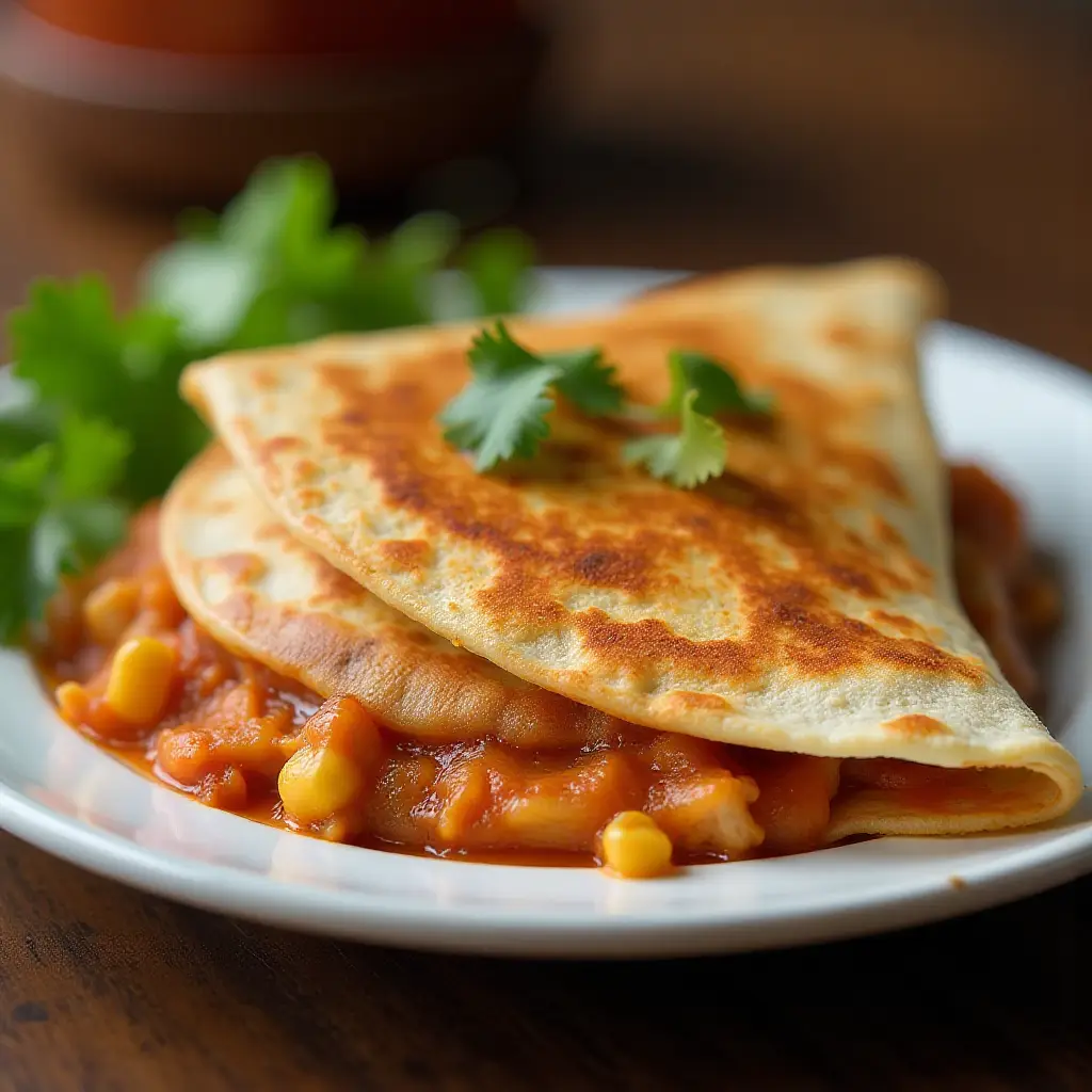 Slow Cooker Chicken Quesadillas