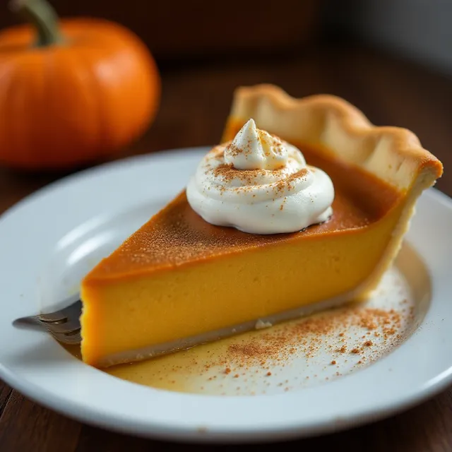 Pumpkin Custard Pie I