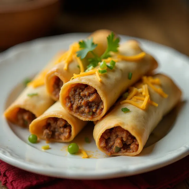 Mexican Egg Rolls