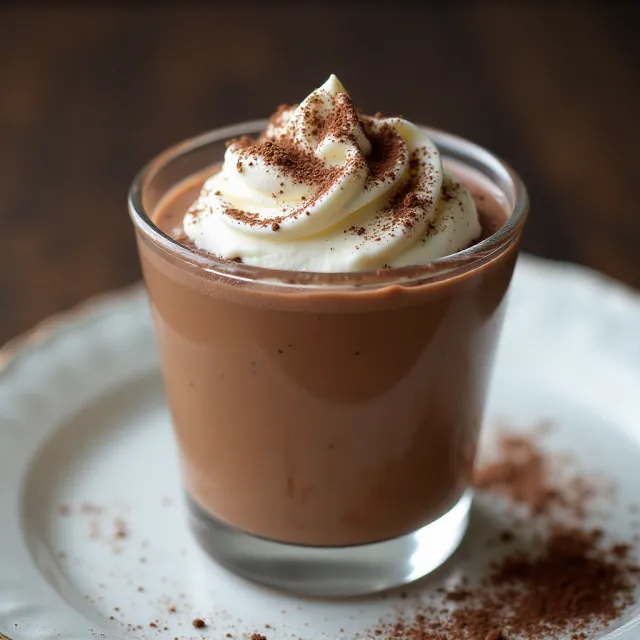 Cocoa Powder Chocolate Mousse