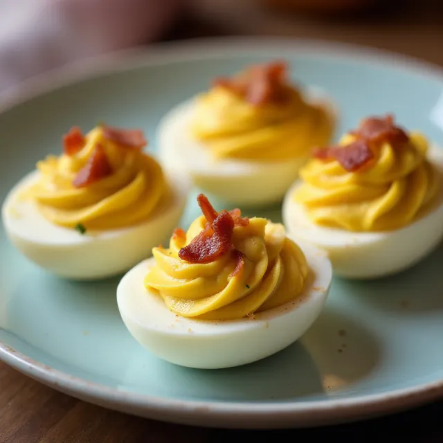 Bacon Deviled Eggs