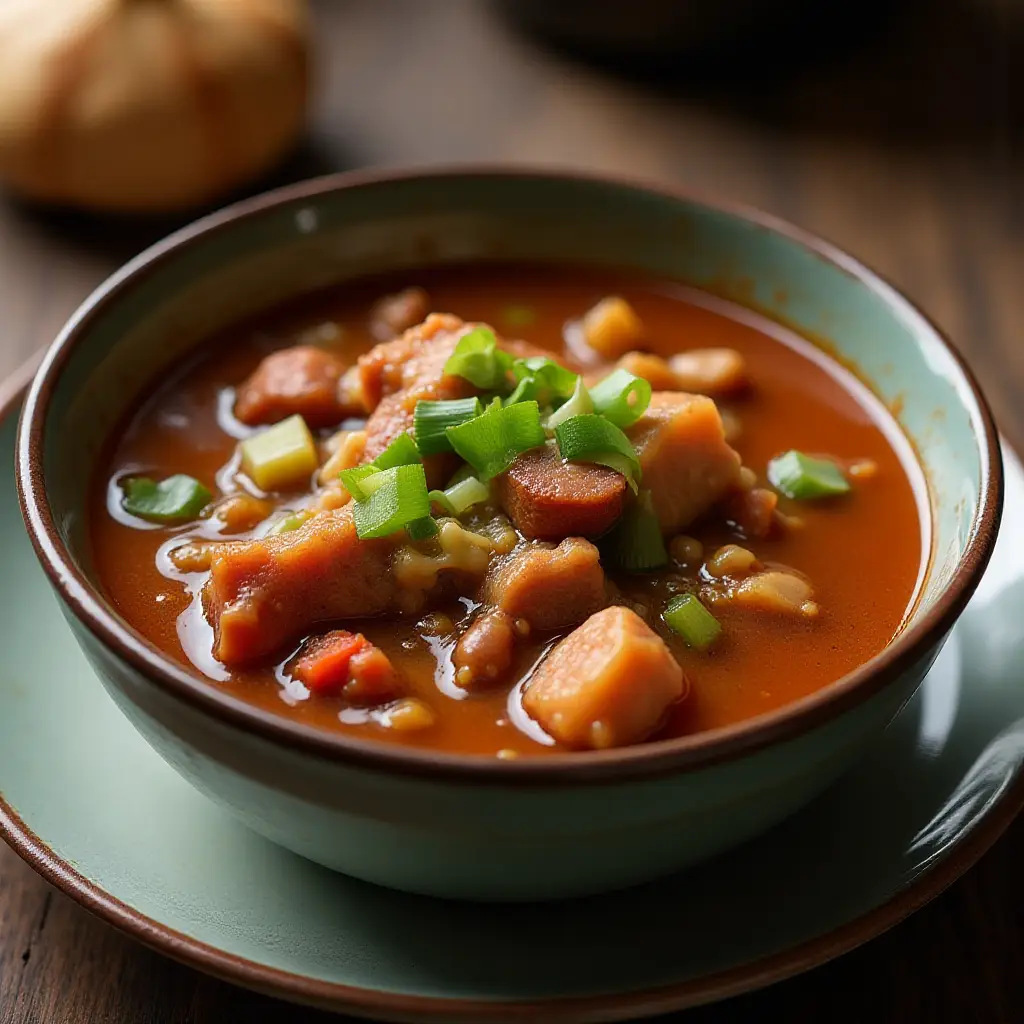 Spicy Turkey Gumbo