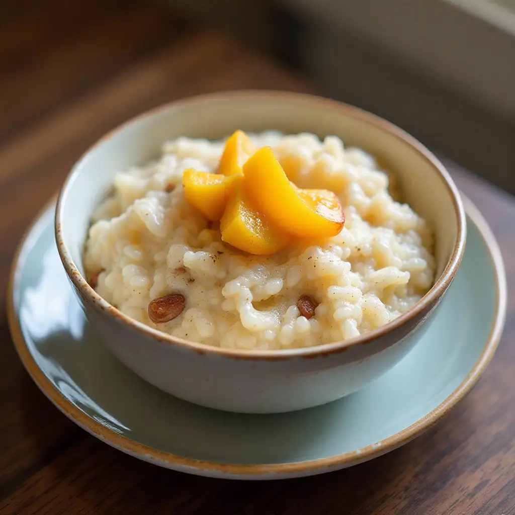 Creamy Coconut Milk Rice Pudding