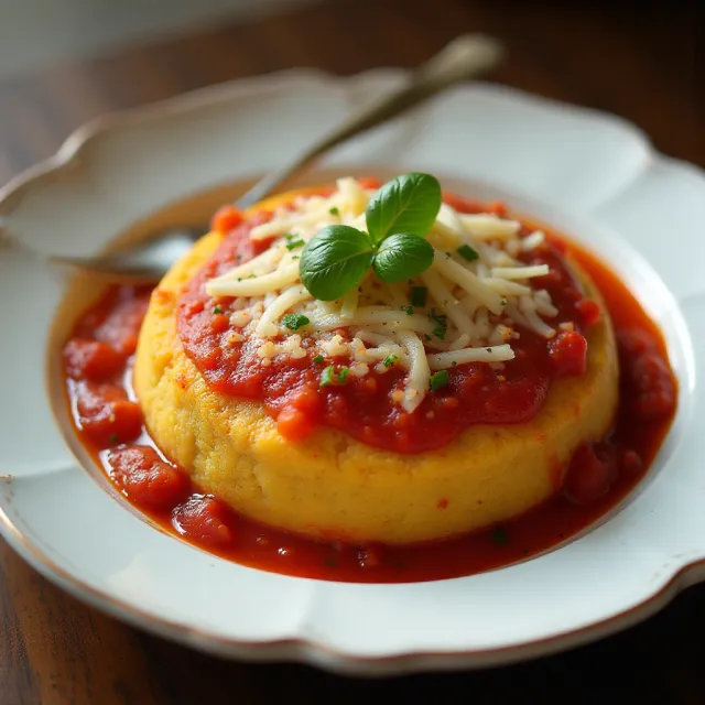 Baked Polenta Marinara