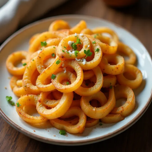 Spicy Old Bay Skinny Fries