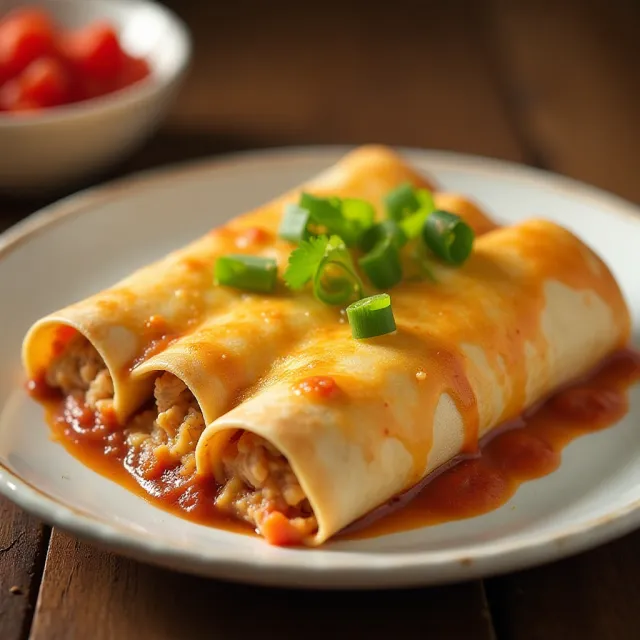Campbell's Easy Chicken and Cheese Enchiladas