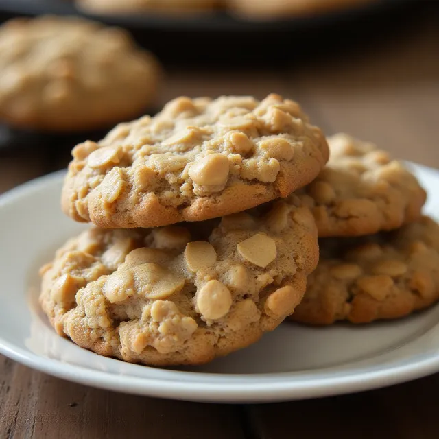 Peanut Butter Oatmeal Cookies