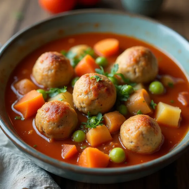 Turkey Meatball Stew