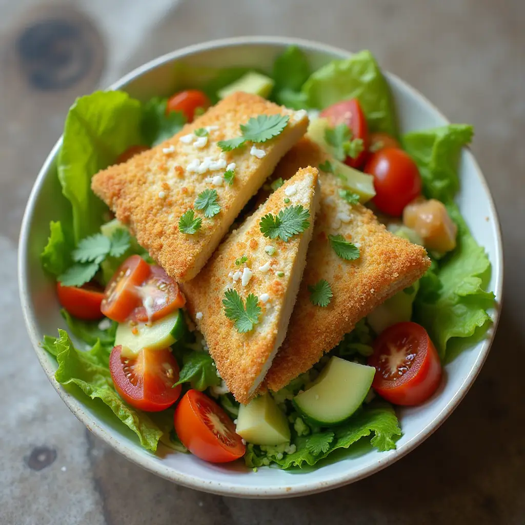 Fish Taco Salad