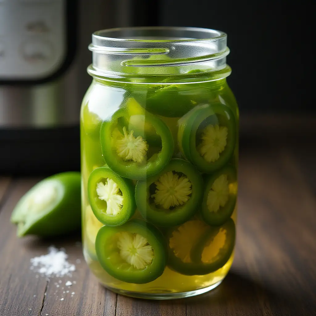 Instant Pot Pickled Jalapeño Rings