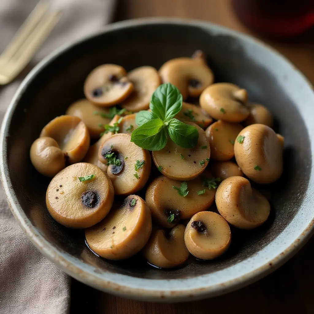 Garlic Mushrooms