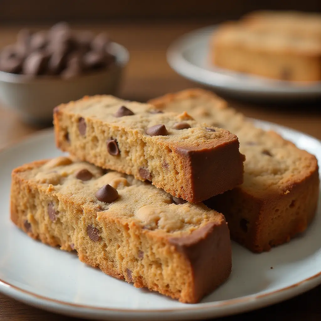 Amazing Peanut Butter Cup Biscotti