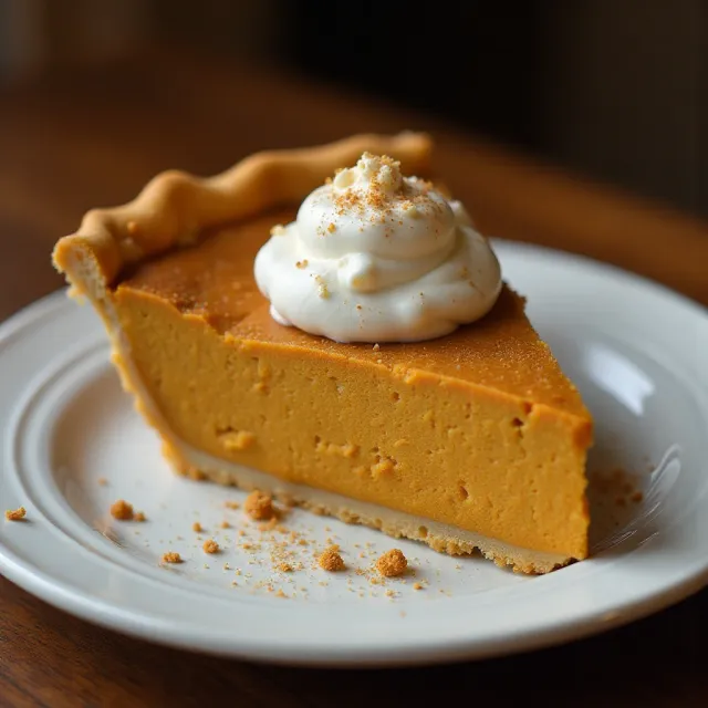 Gingersnap Pumpkin Pie