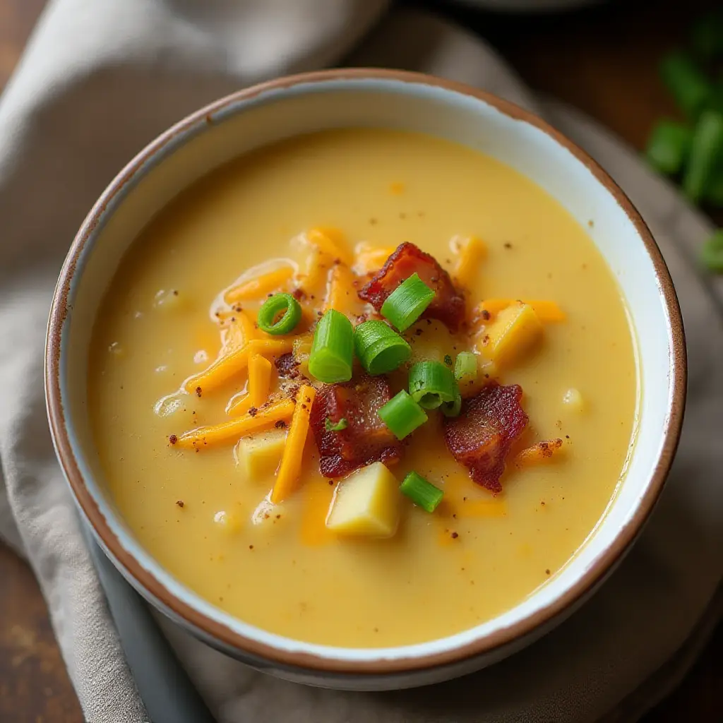 Instant Pot Loaded Baked Potato Soup