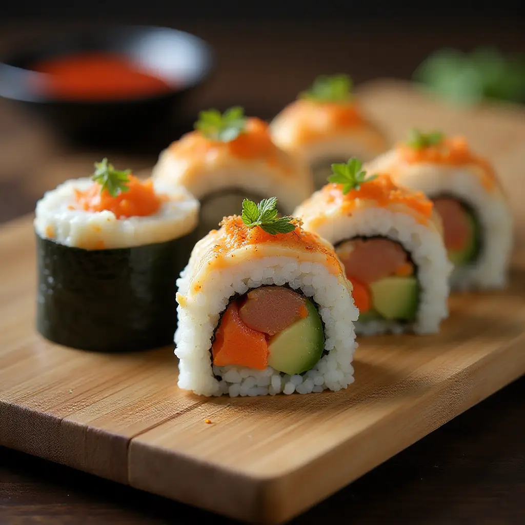 Spicy Tuna Sushi Roll