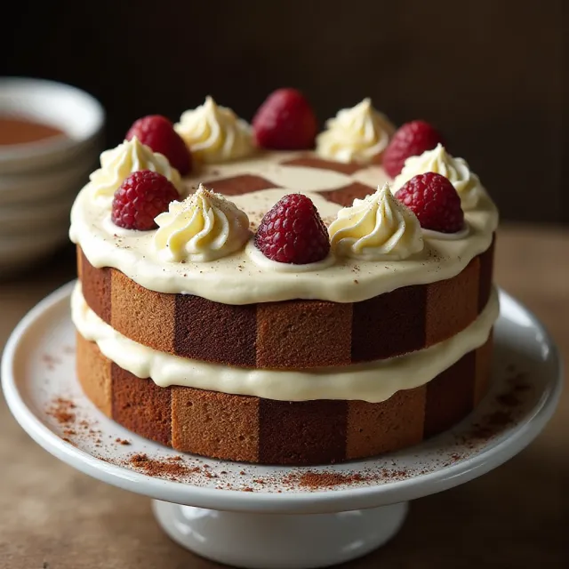 Checkerboard Cake