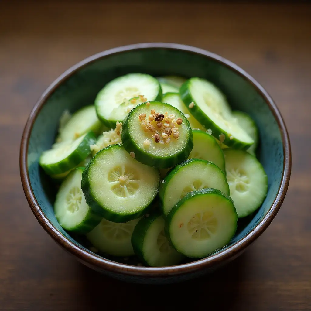 Japanese-Style Pickled Cucumber (Sunomono)
