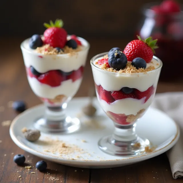 Vanilla Berry Parfaits