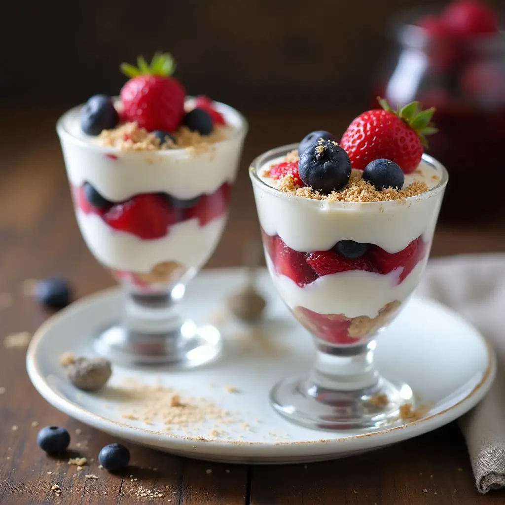Vanilla Berry Parfaits