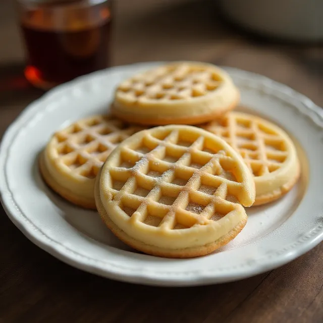 Swedish Waffle Cookies