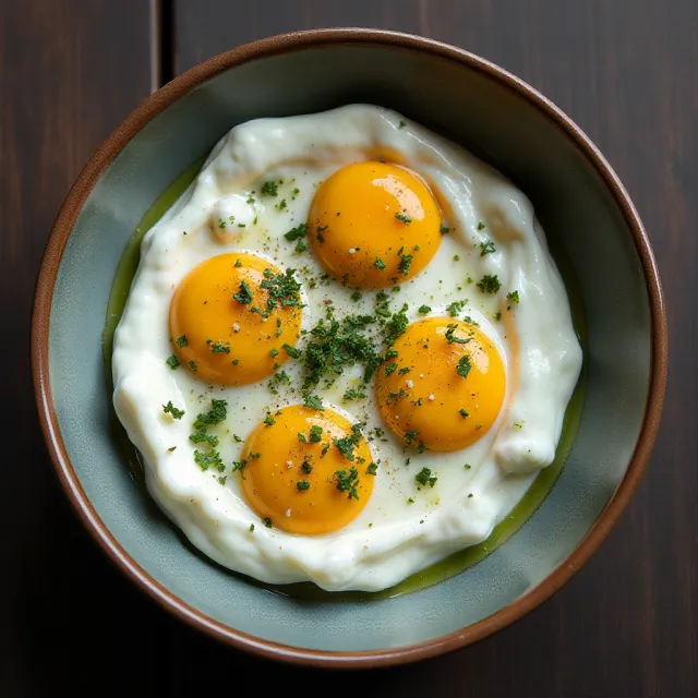 Turkish Eggs (Cilbir)