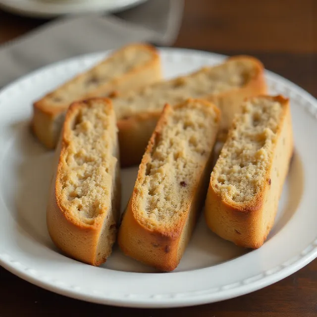 Banana Rum Biscotti