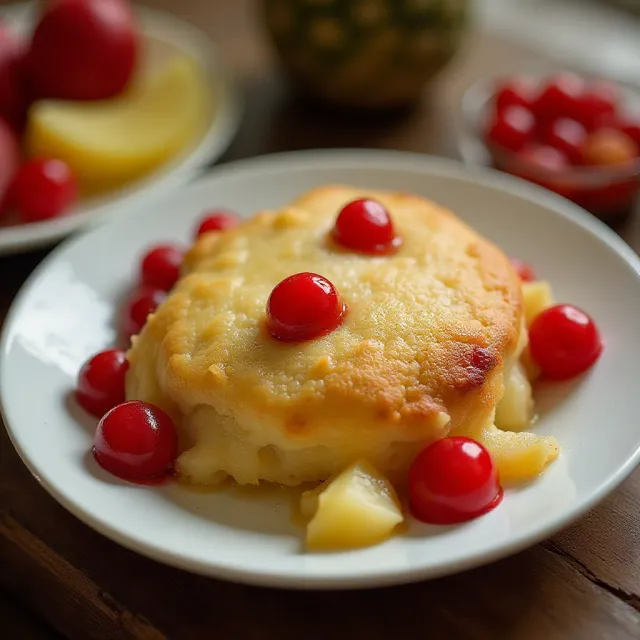 Pineapple Cobbler