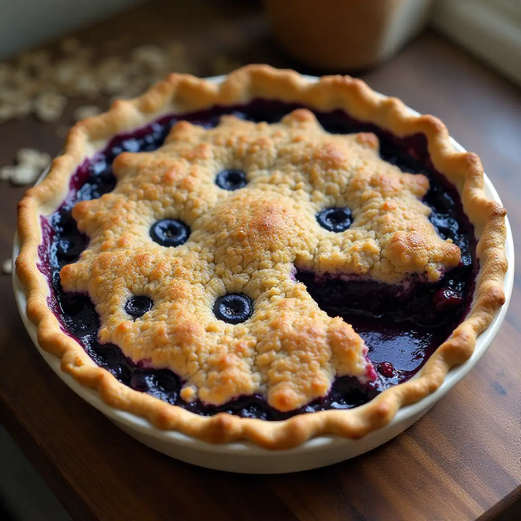 Blueberry 'S' Pie