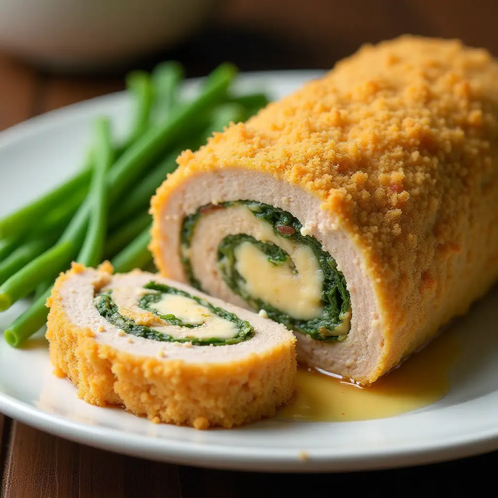 Cheese-Stuffed Pork Tenderloin