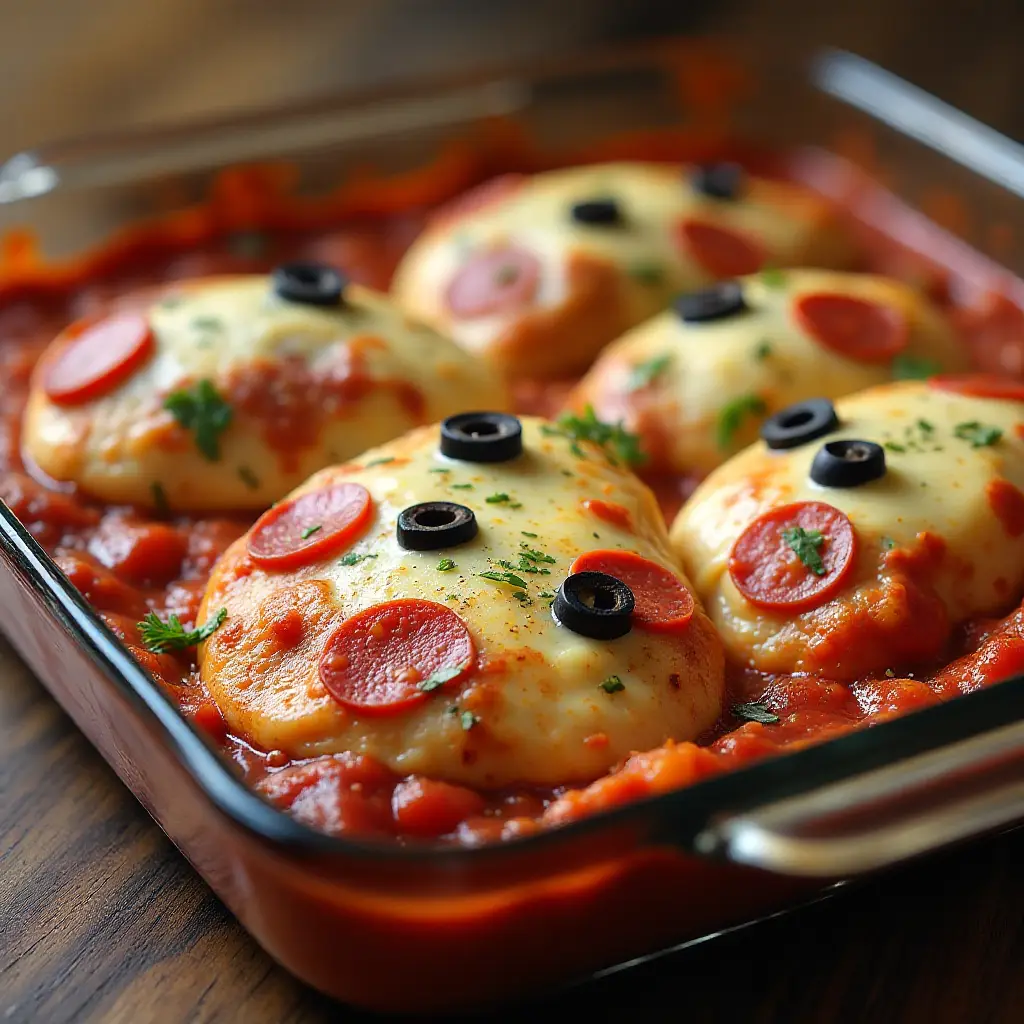 Pizza Chicken Casserole