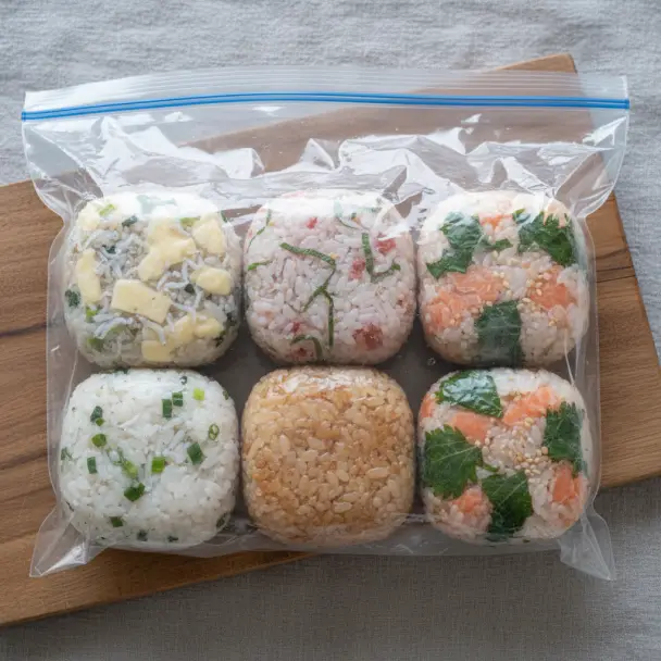 冷凍おにぎり4種