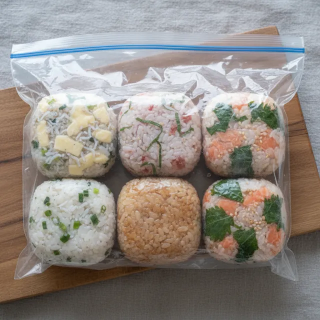 冷凍おにぎり4種