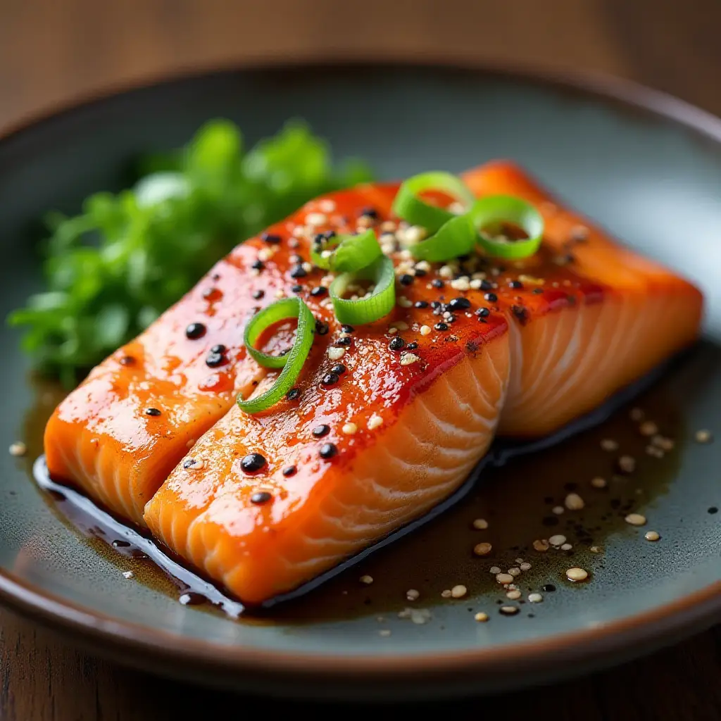 Gochujang Glazed Salmon