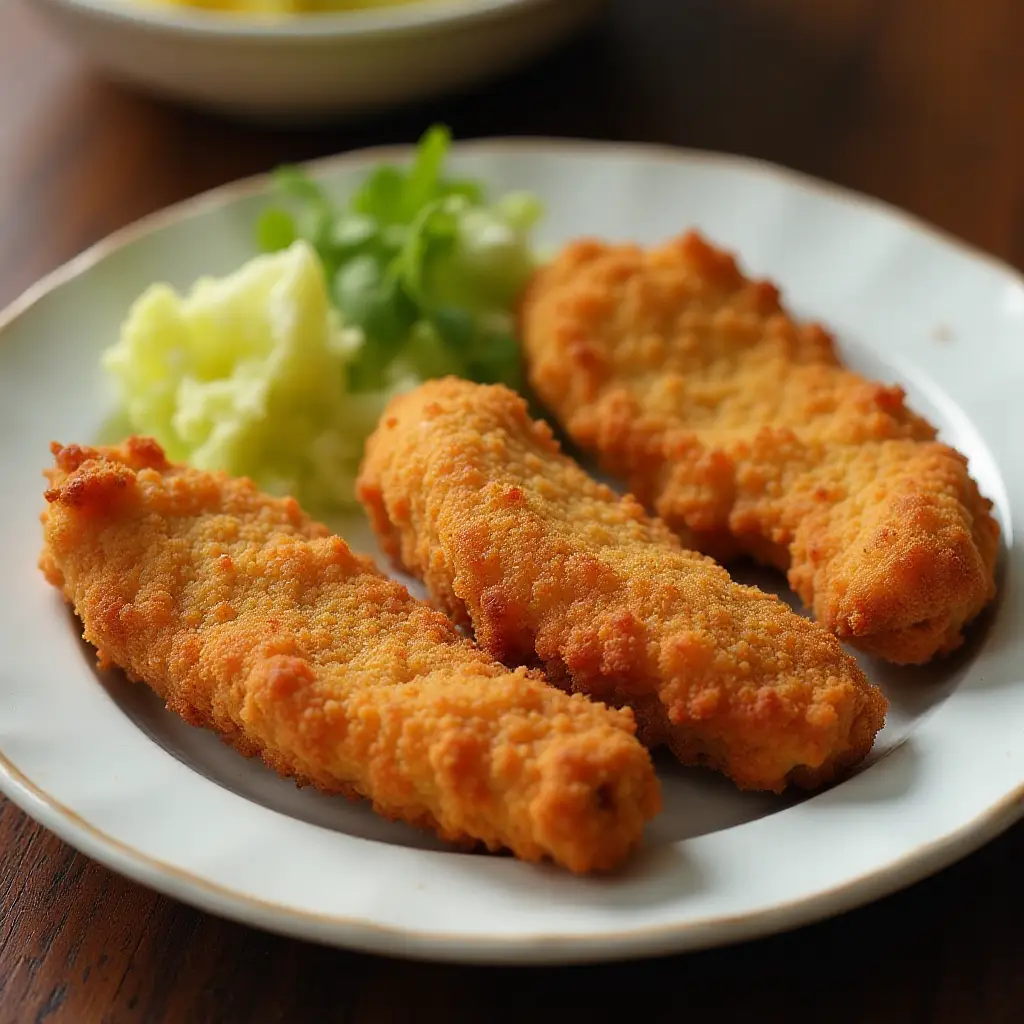 Extra-Crispy Fried Chicken Strips