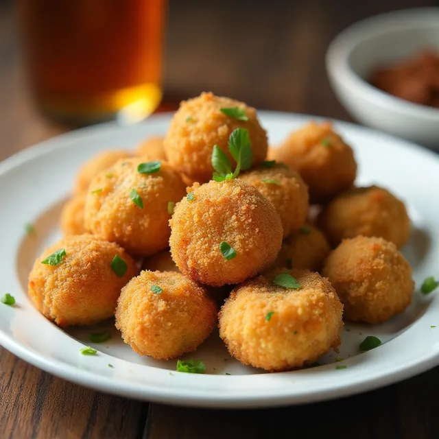 Air Fryer Fried Mushrooms