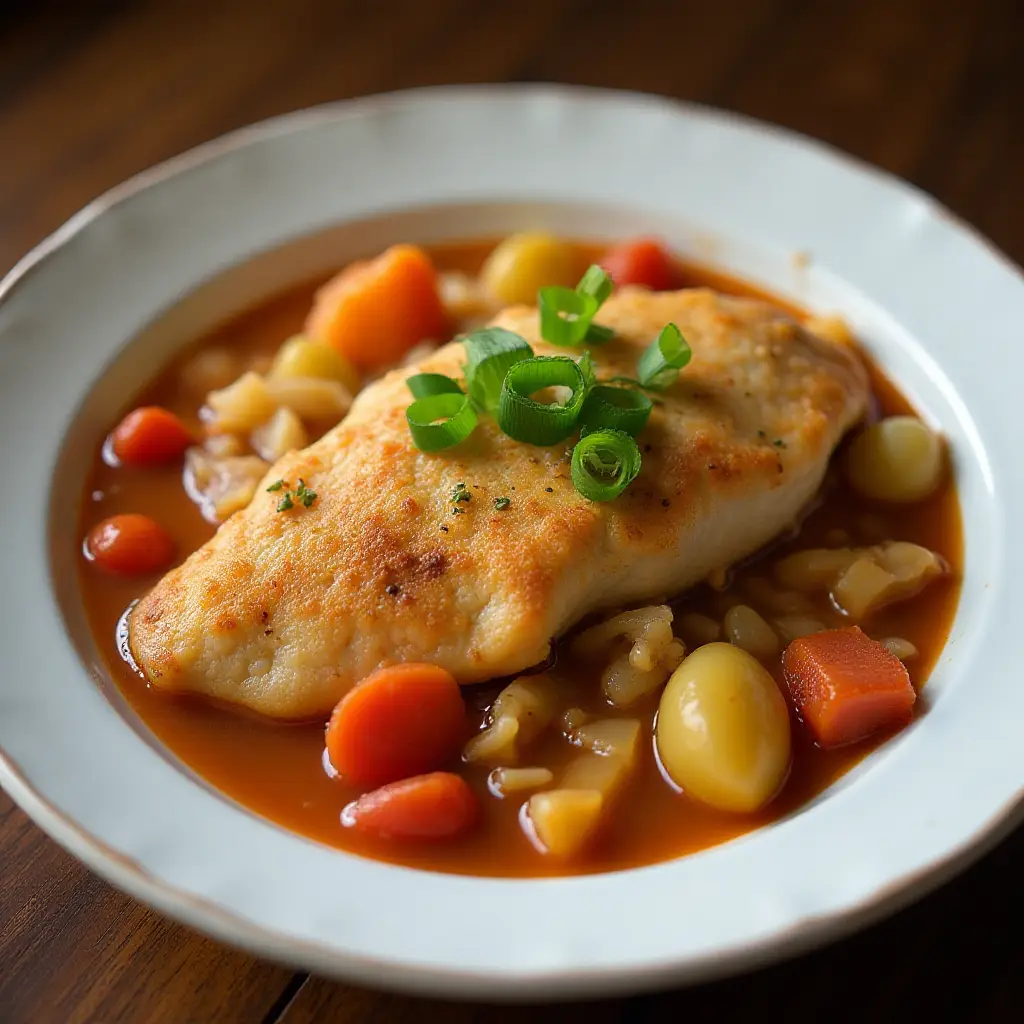 Catfish Stew and Rice
