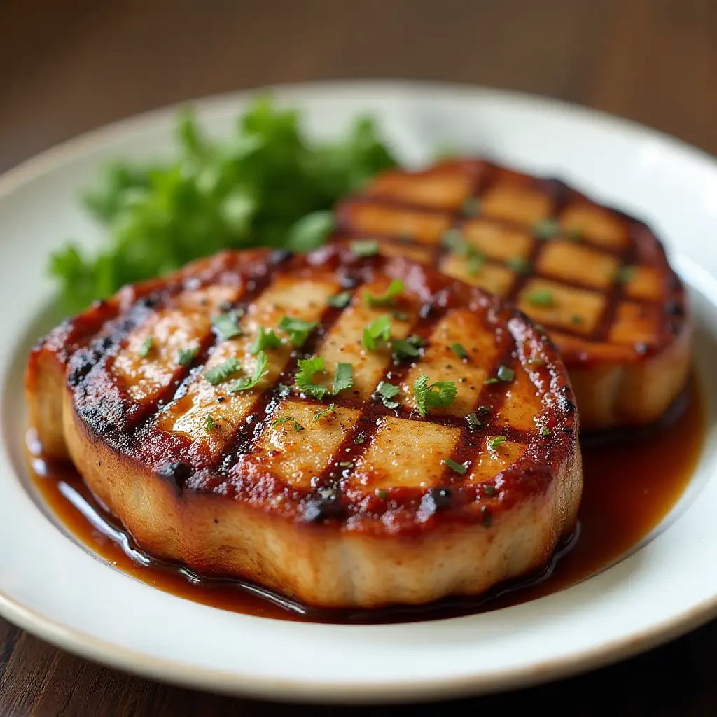Grilled Pork Loin Chops